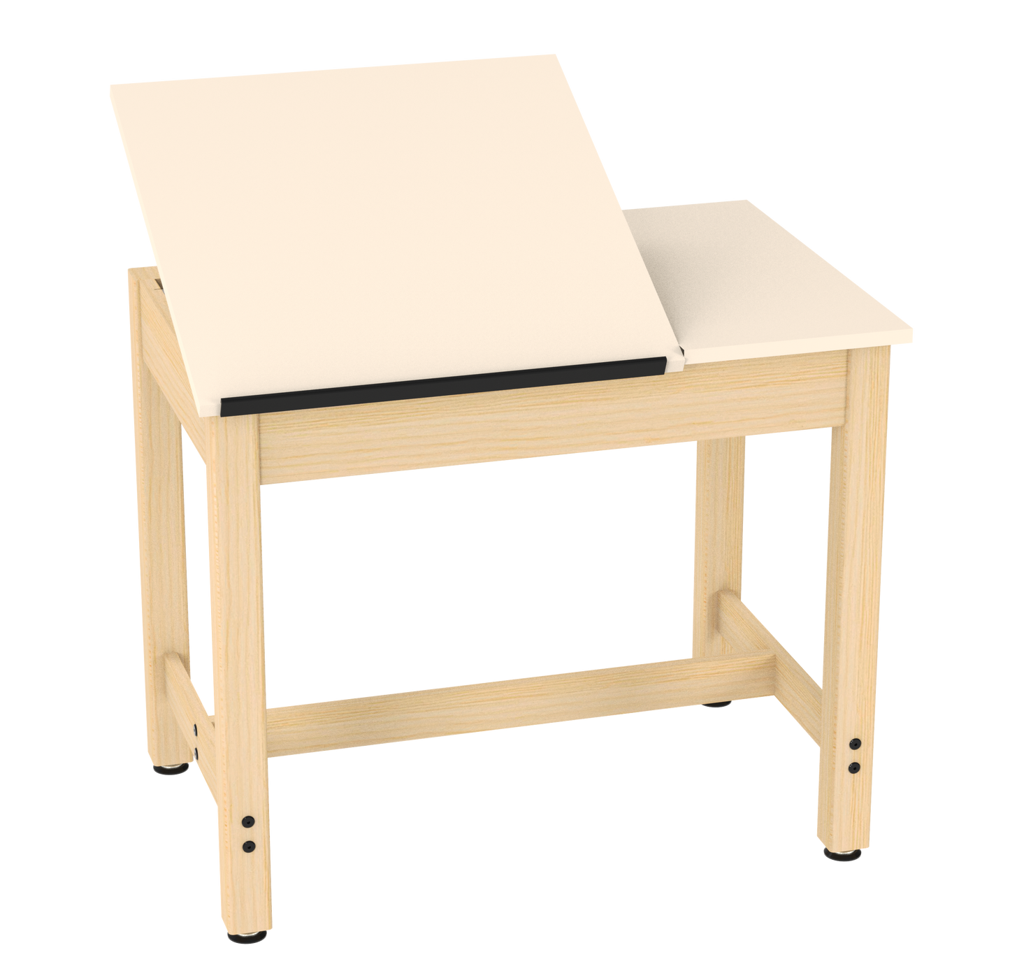 Draftsman Art, Drawing & Drafting Table with One Or Two-Piece Top