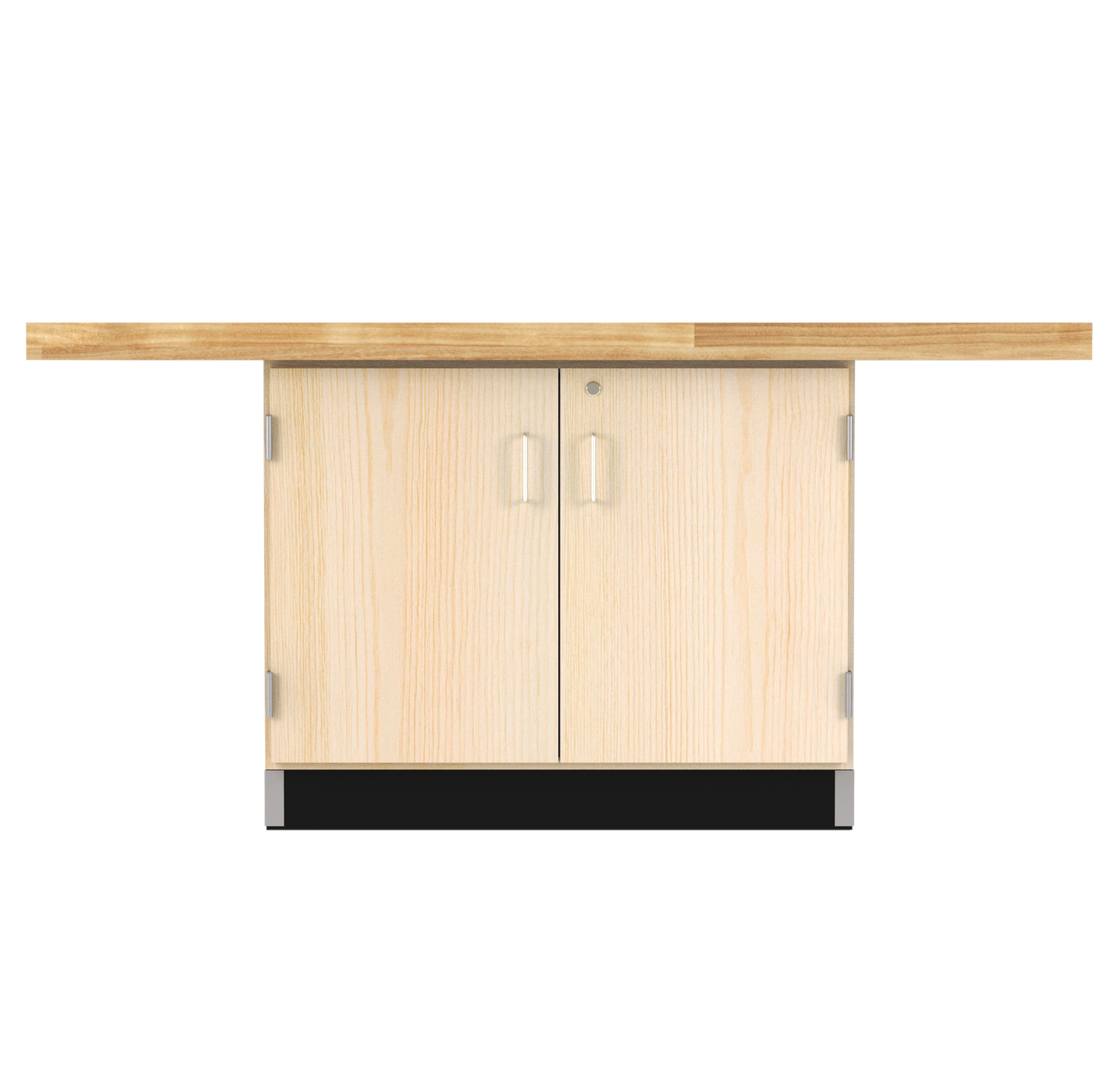 Forum Industrial Arts Four-Station Workbench with Drawers