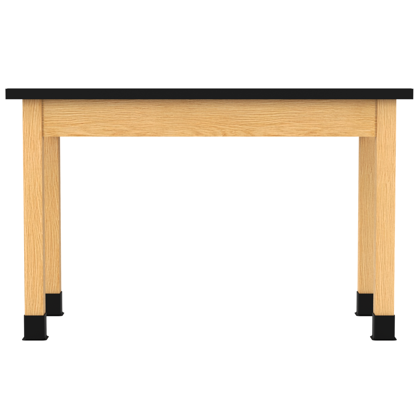 PerpetuLab Wooden Leg Science Table with Plain Apron