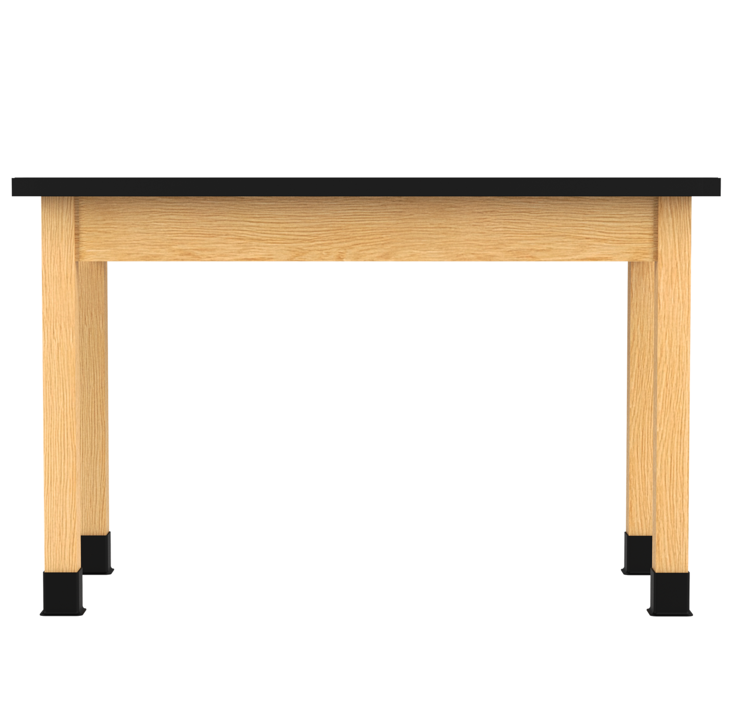 PerpetuLab Wooden Leg Science Table with Plain Apron