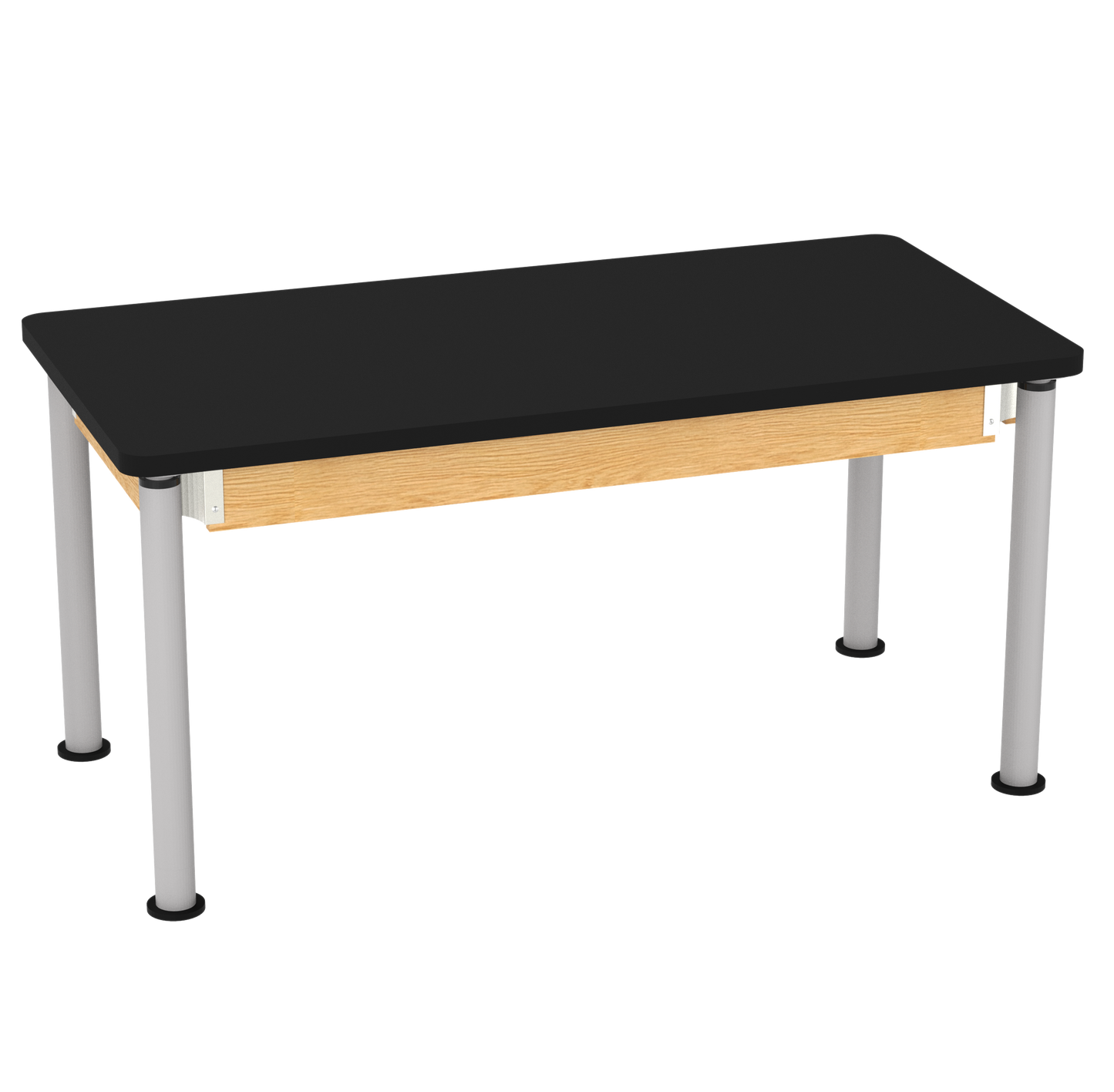 Uplift! Adjustable Height Table with Wood Apron