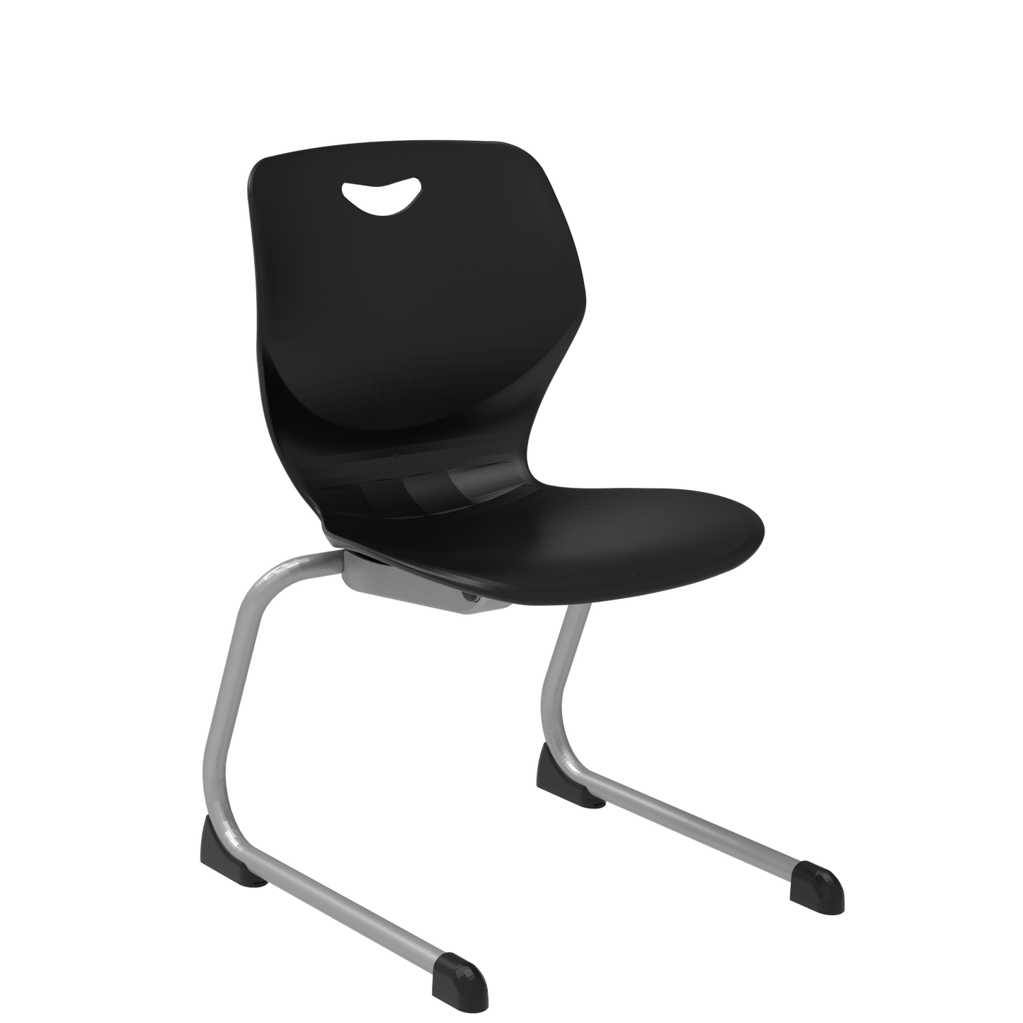 Sconnie Chair with Ergonomic Polypropylene Shell | 4-Leg and Cantilever Frames