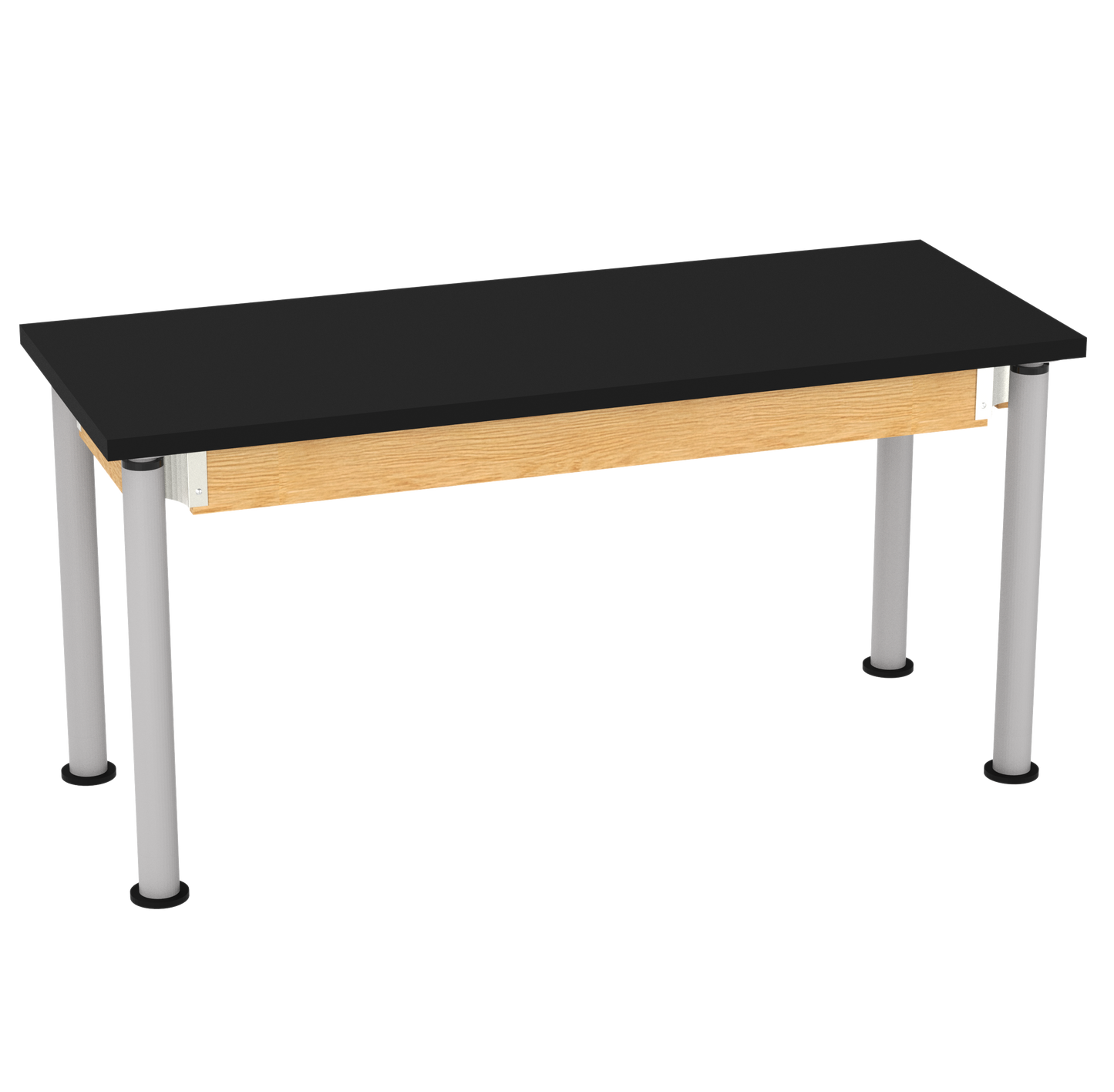 Uplift! Adjustable Height Table with Wood Apron