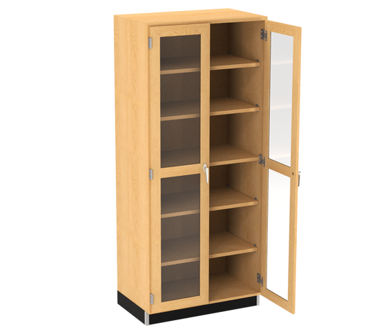 Access Tall Storage Cabinet with Glass Doors