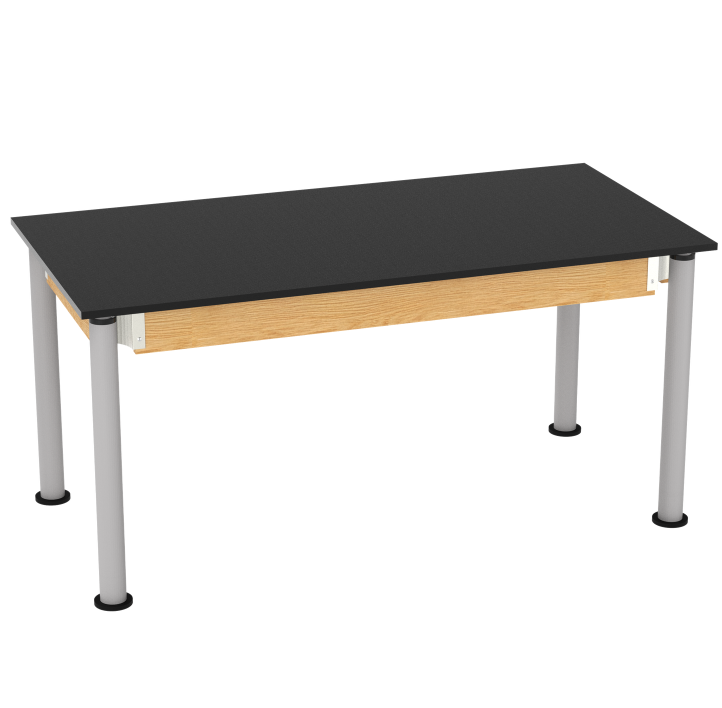 Uplift! Adjustable Height Table with Wood Apron