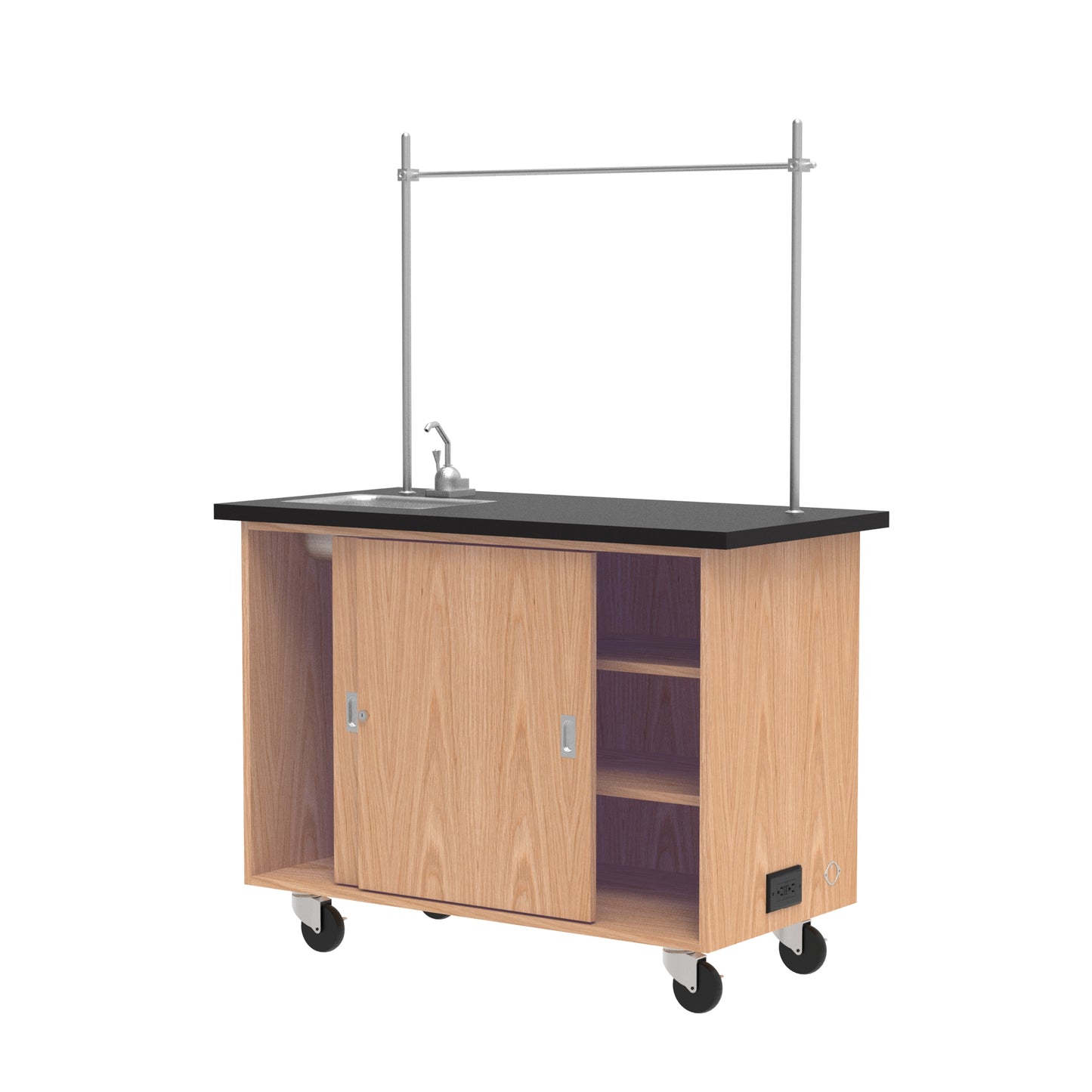 Kinetic Mobile Demo Center with Sink & 2 Sliding Doors