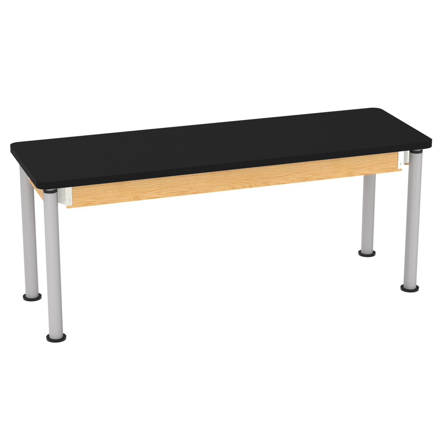 Uplift! Adjustable Height Table with Wood Apron