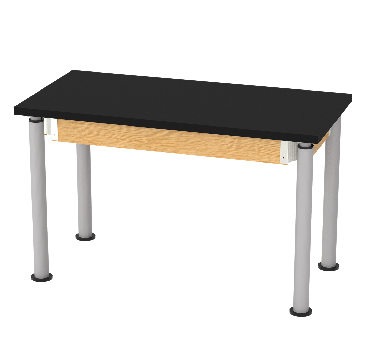Uplift! Adjustable Height Table with Wood Apron
