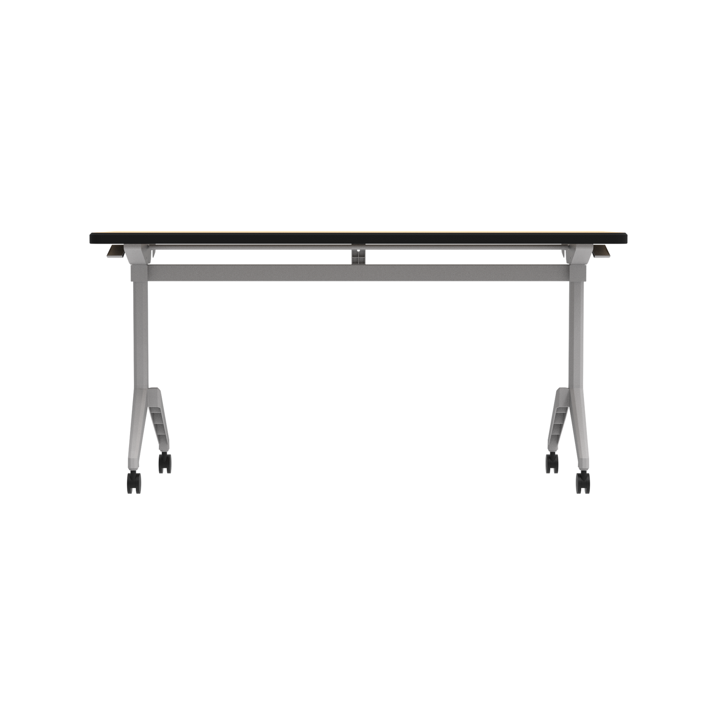 Flip Top Rectangle Table w/Beveled Armor Edge™ HPL Top and Fixed Y-Base