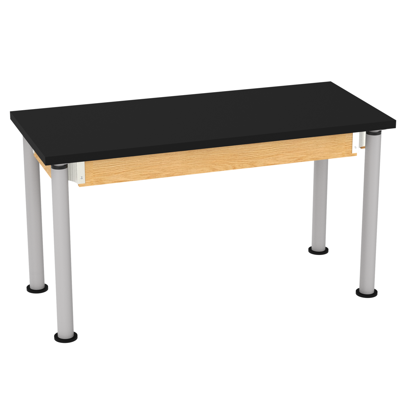 Uplift! Adjustable Height Table with Wood Apron