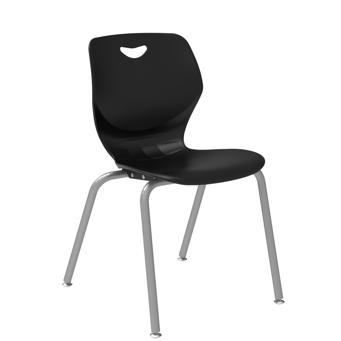 Sconnie Chair with Ergonomic Polypropylene Shell | 4-Leg and Cantilever Frames