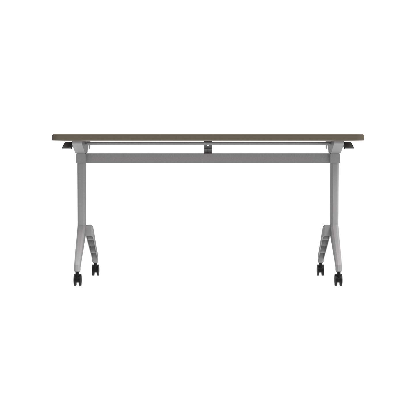 Flip Top Rectangle Table w/Beveled Armor Edge™ HPL Top and Fixed Y-Base