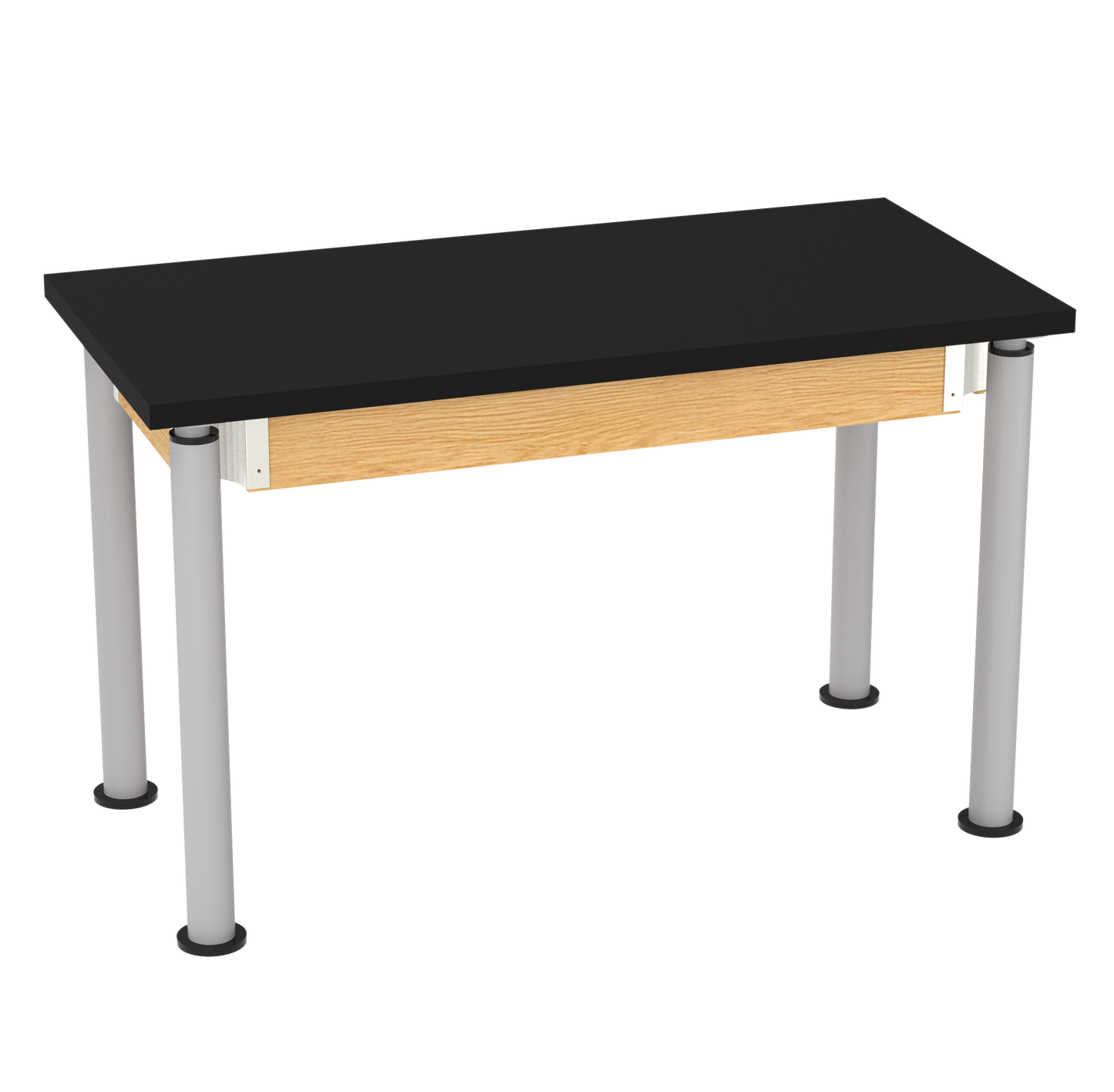 Uplift! Adjustable Height Table with Wood Apron