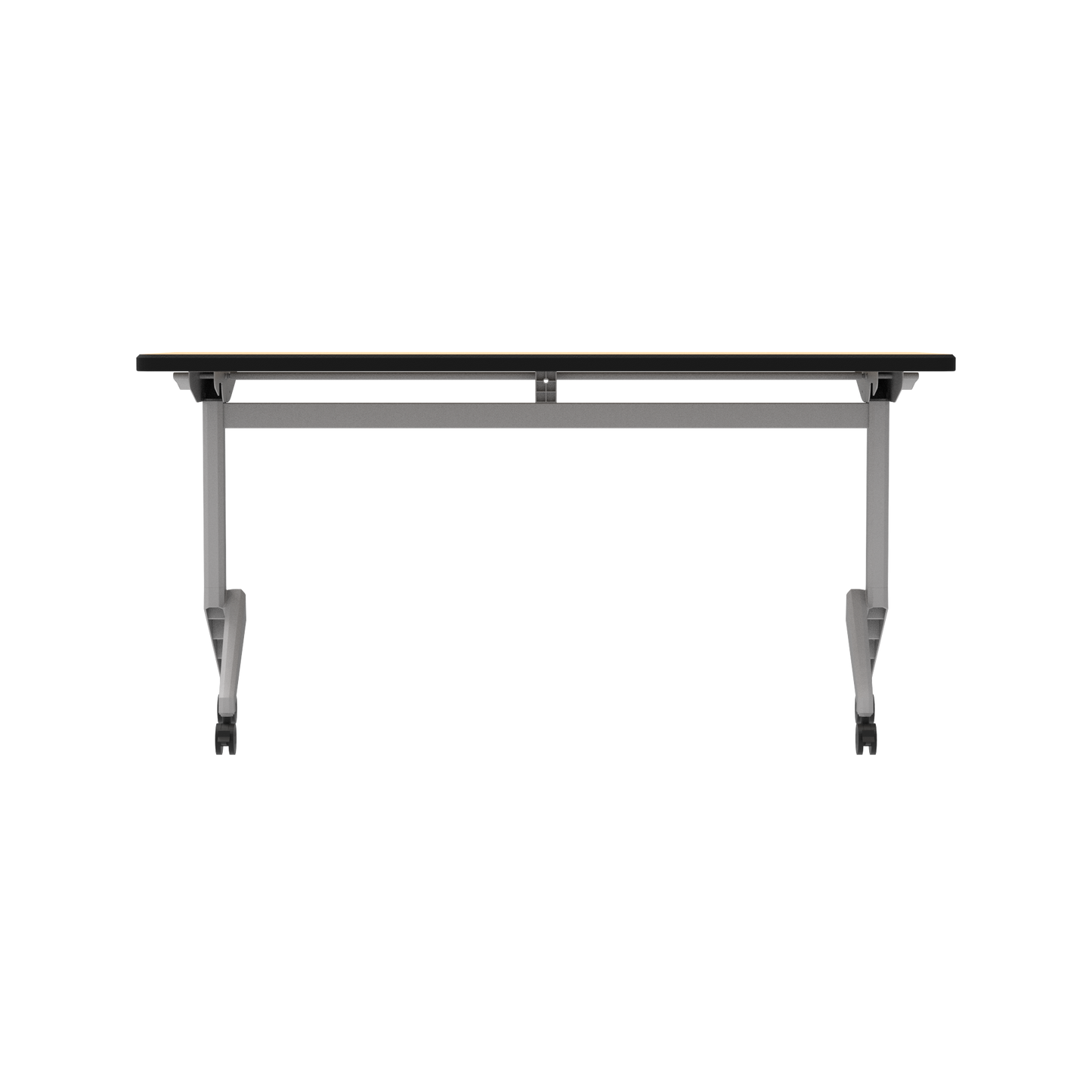Flip Top Rectangle Table w/Beveled Armor Edge™ HPL Top and Fixed Y-Base