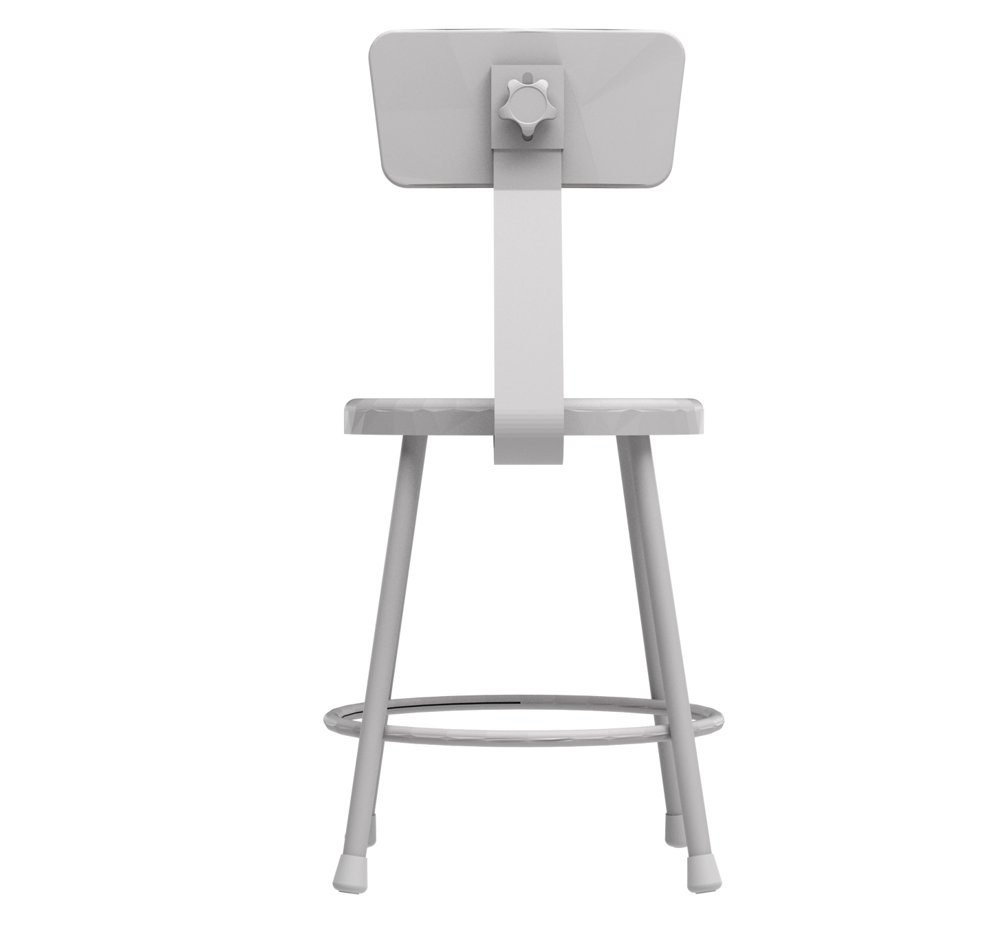 Apprentice Stool with Backrest