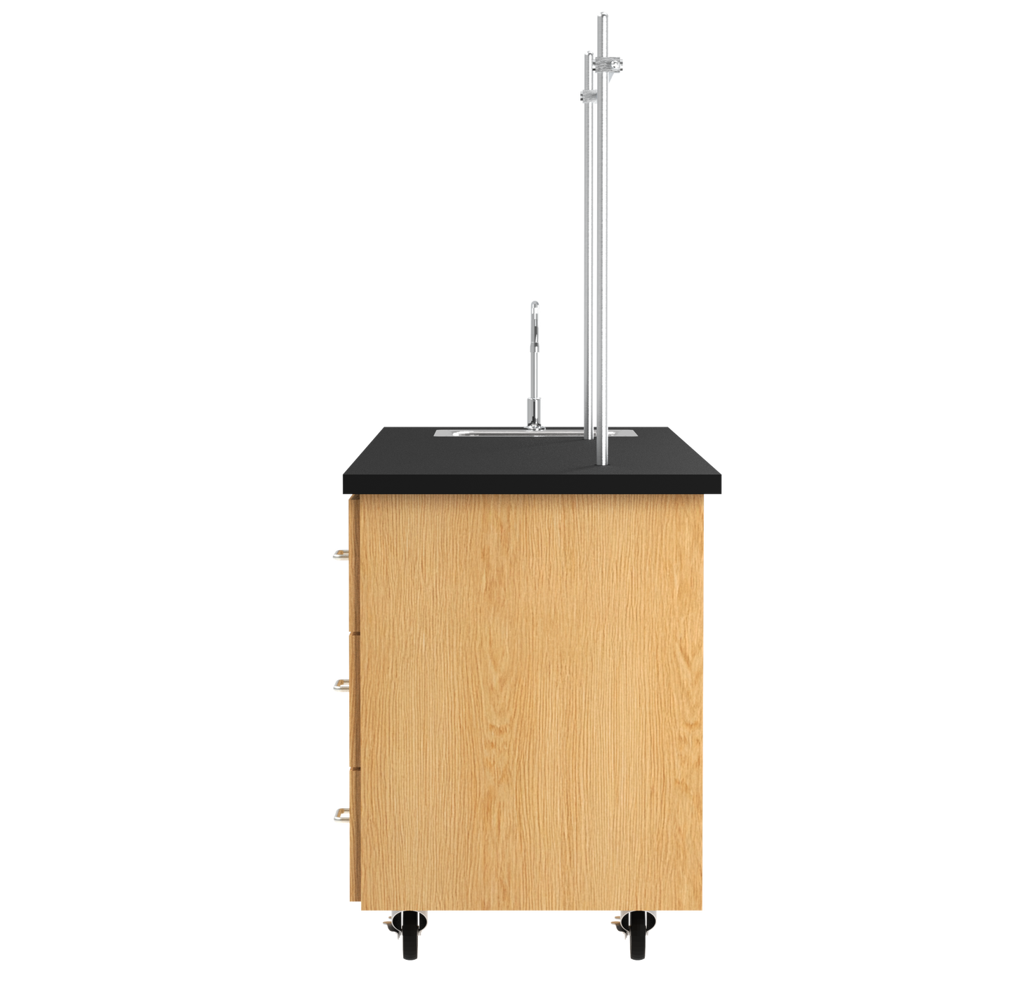 Kinetic ADA Compatible Mobile Lab Station w/Sink & Rod Sockets