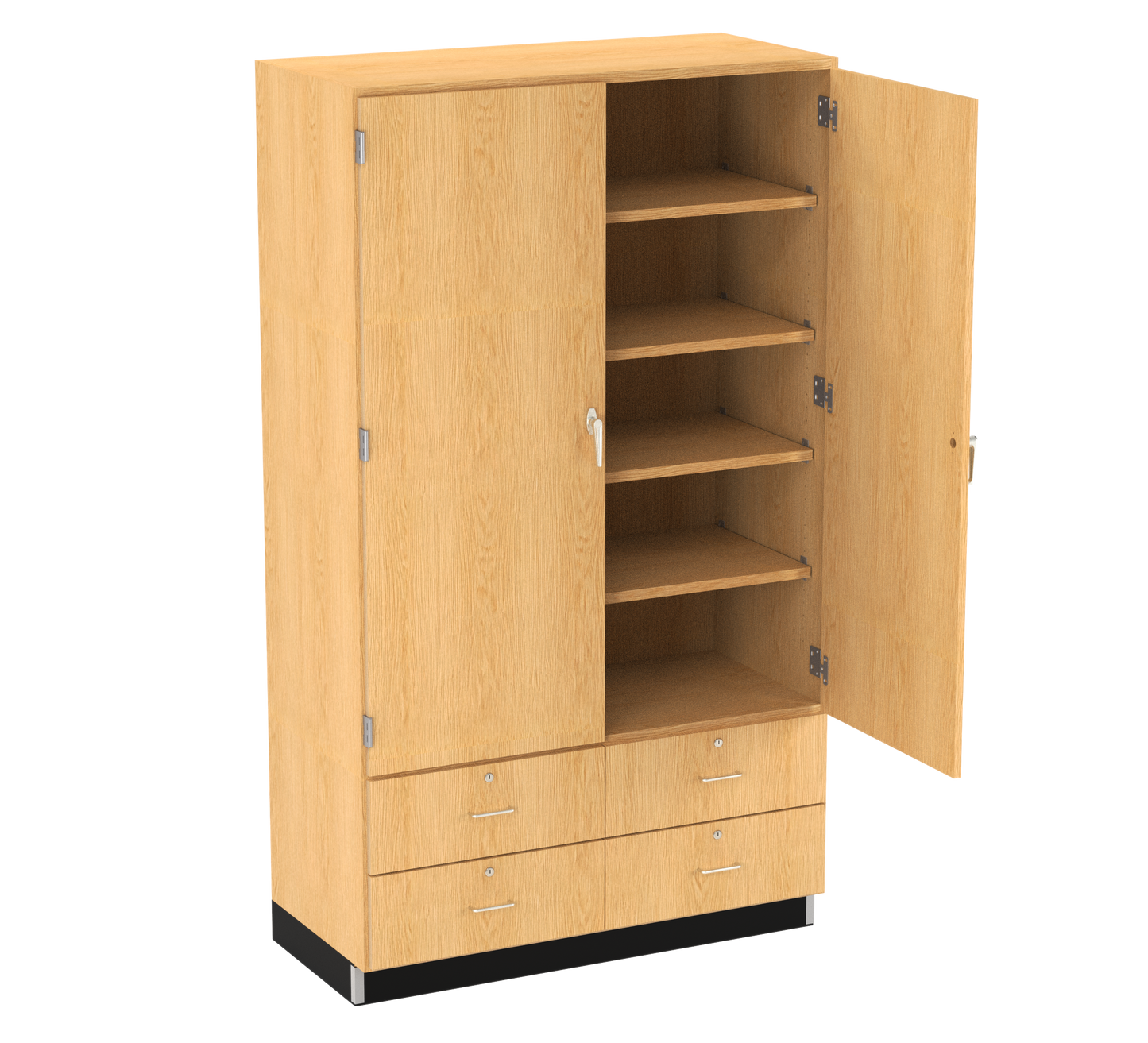 Access Tall Storage Cabinet with Four Locking Drawers