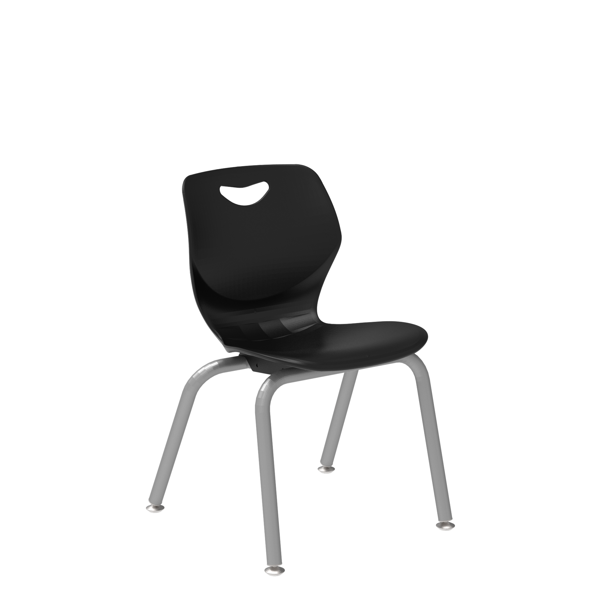 CHR14-4-P09_WB Manufacturing Sconnie Chair (Black, 14, 4-Legged)