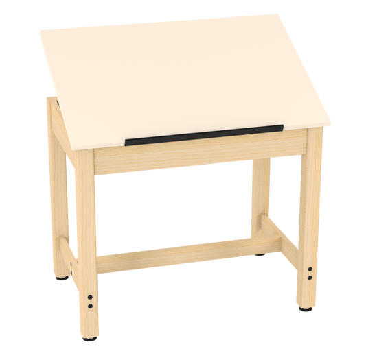 Draftsman Art, Drawing & Drafting Table with One Or Two-Piece Top