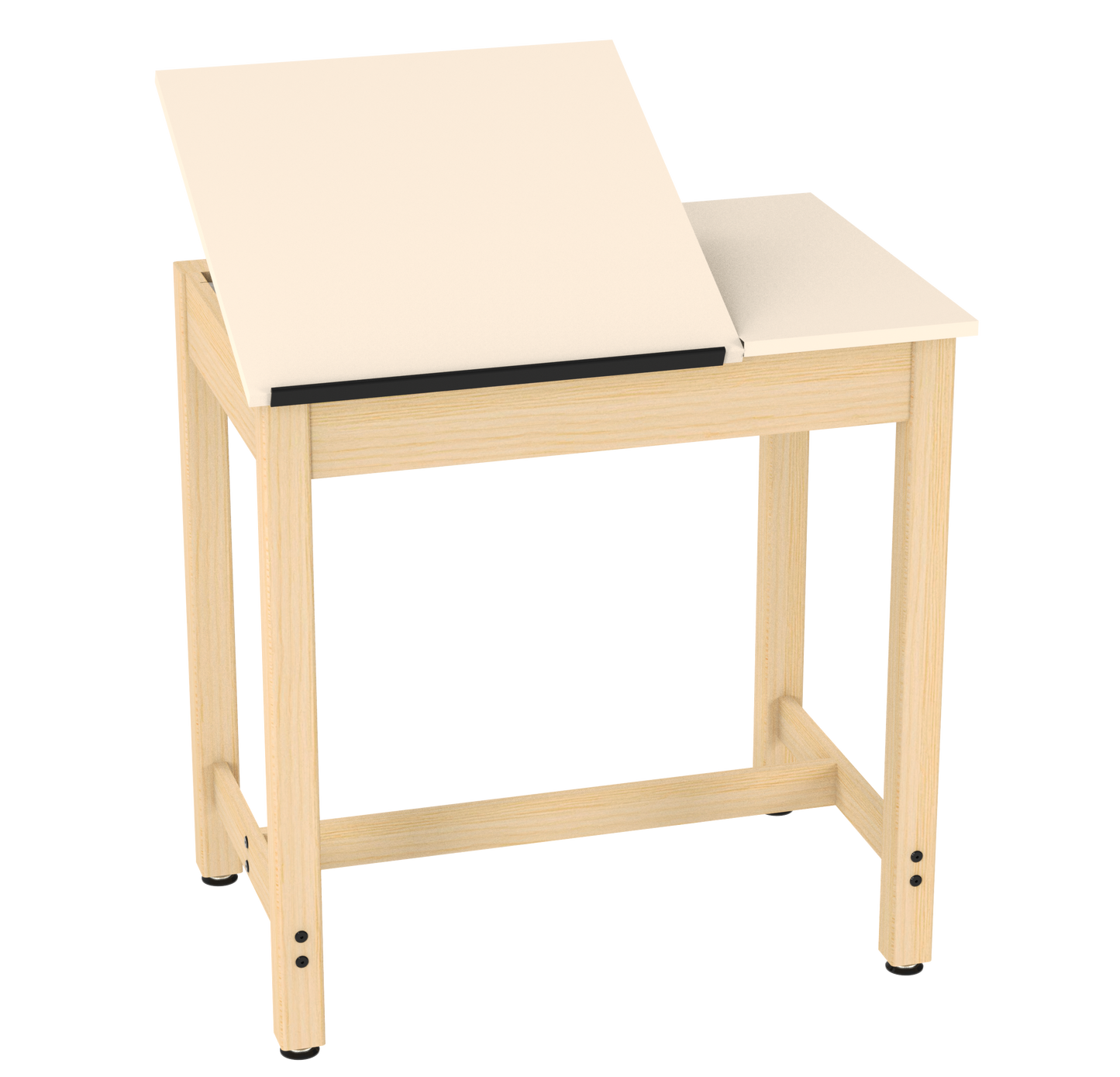 Draftsman Art, Drawing & Drafting Table with One Or Two-Piece Top