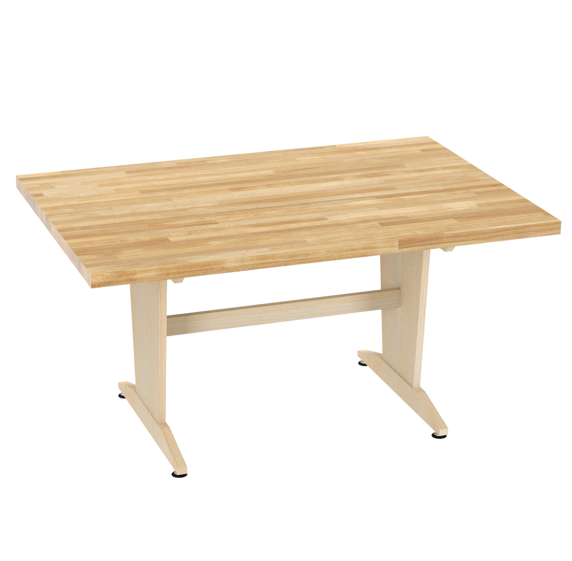 PT-62M_Diversified Spaces Perspective Planning Table (1-3/4" Maple Butcher Block)
