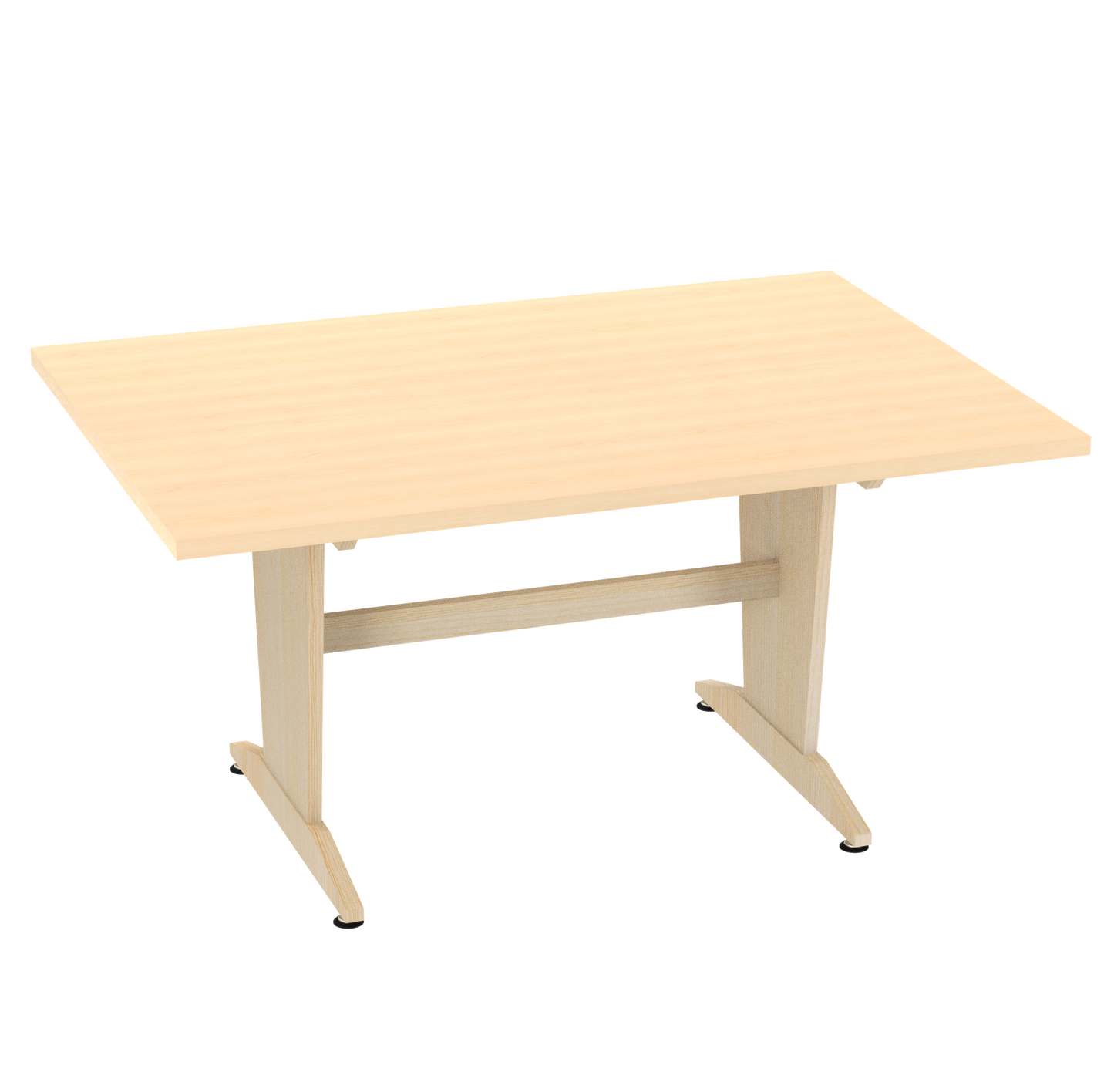 PT-62PNB_Diversified Spaces Perspective Planning Table (1-1/4" Natural Maple HPL laminate)
