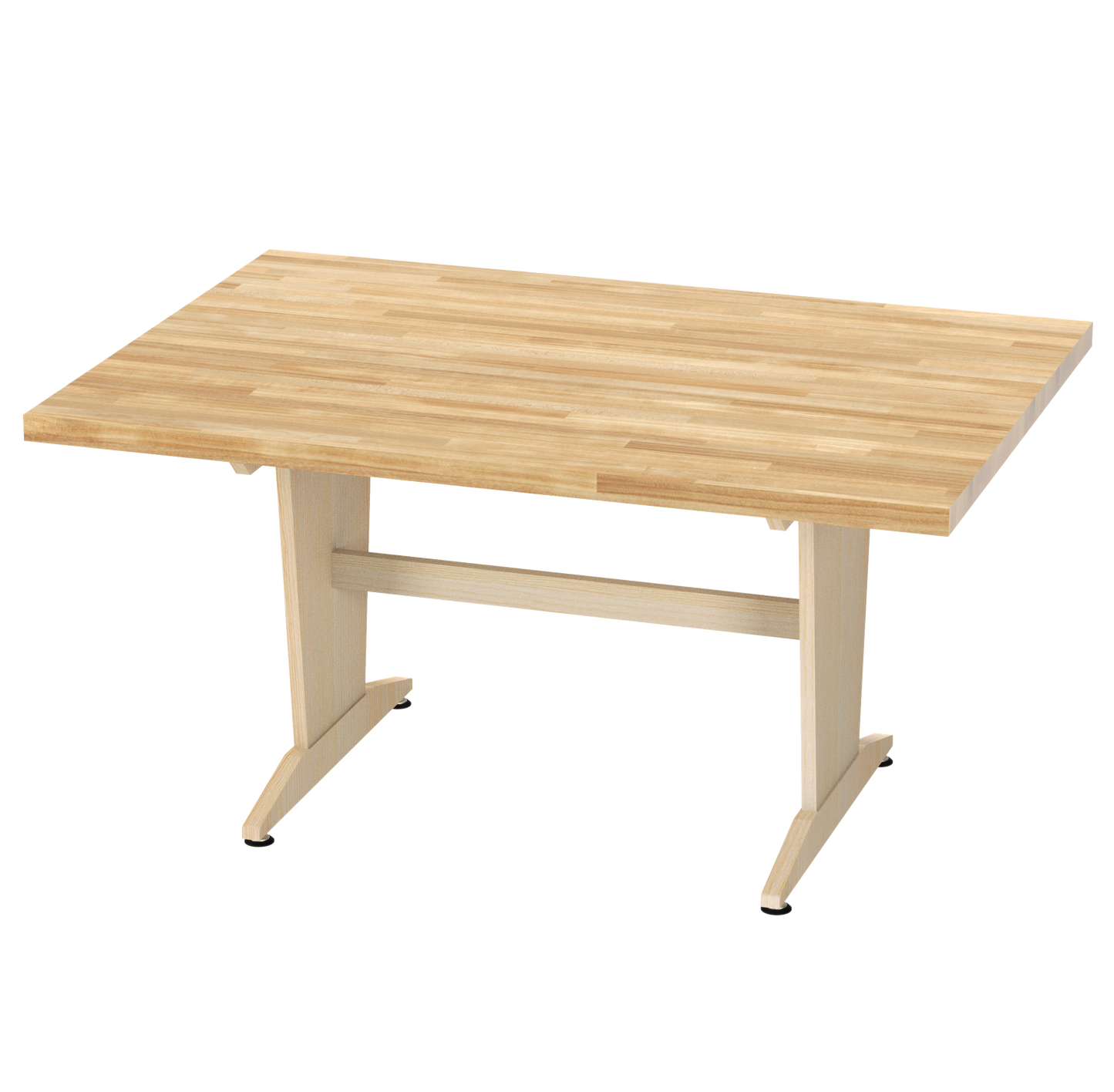 PT-62PNB_Diversified Spaces Perspective Planning Table (1-1/4" Natural Maple HPL laminate)_diagonal_view