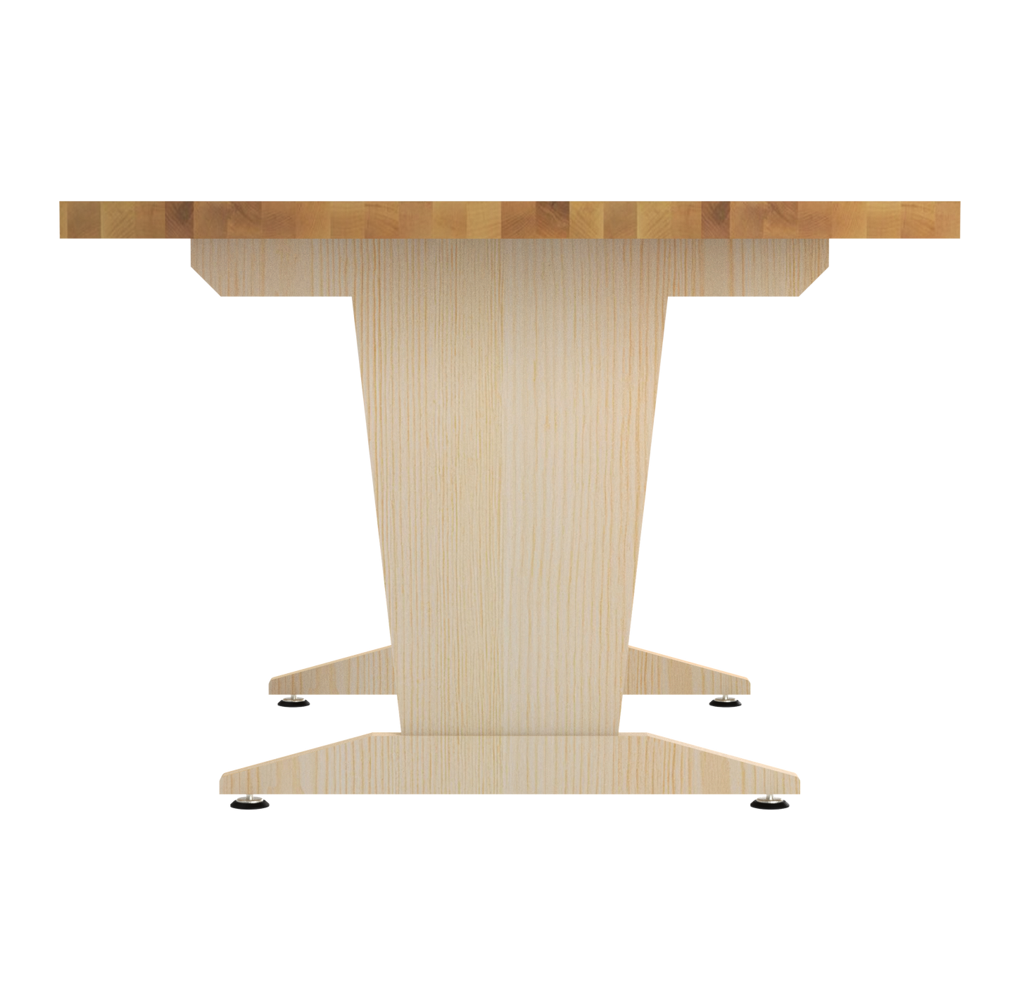 PT-62PNB_Diversified Spaces Perspective Planning Table (1-1/4" Natural Maple HPL laminate)_side_view