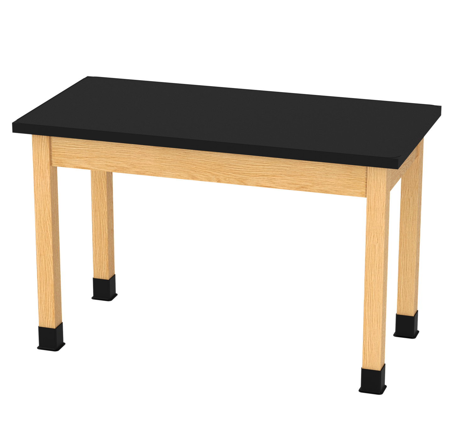 PerpetuLab Wooden Leg Science Table with Plain Apron