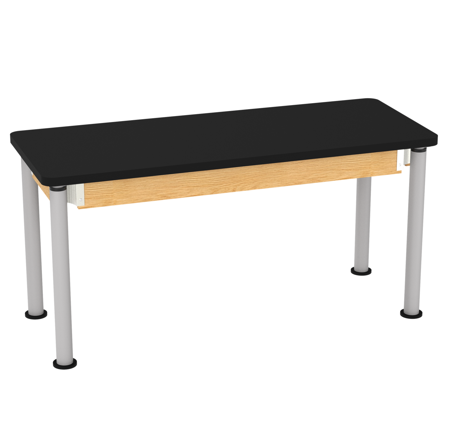 Uplift! Adjustable Height Table with Wood Apron