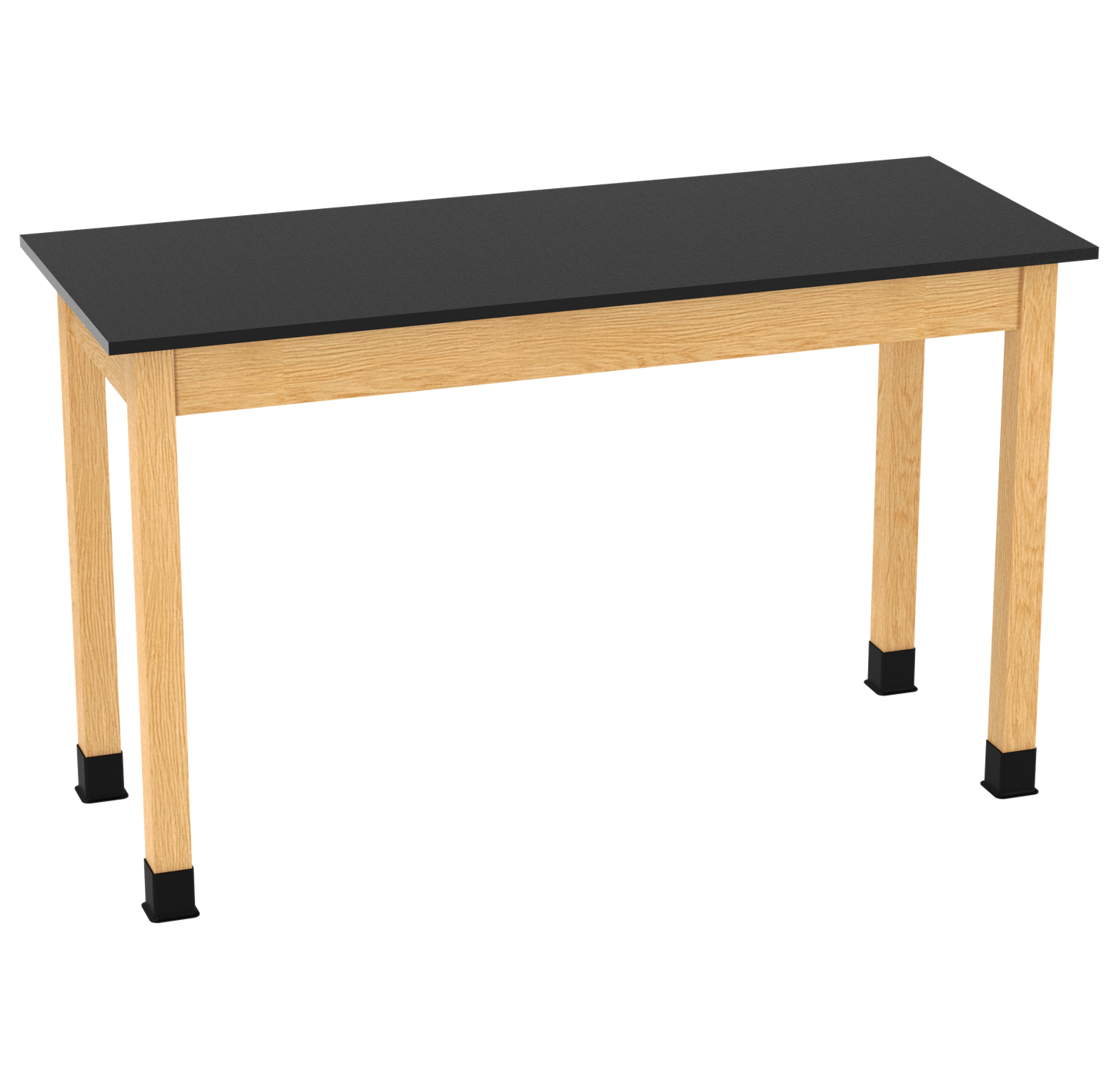 PerpetuLab Wooden Leg Science Table with Plain Apron