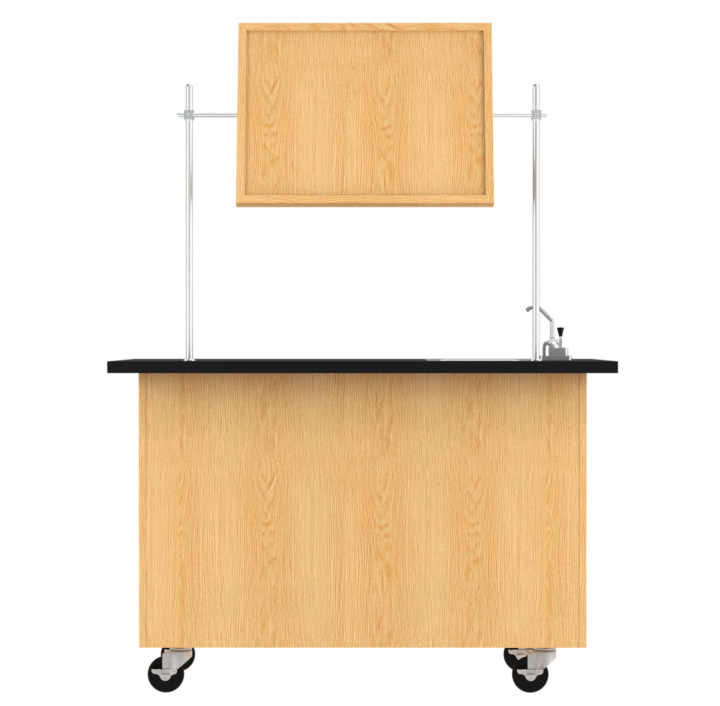 Kinetic XL Mobile Demo Center with 2 Doors, 4 Drawers, Sink and Mirror/Markerboard
