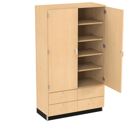 Access Tall Storage Cabinet with Four Locking Drawers