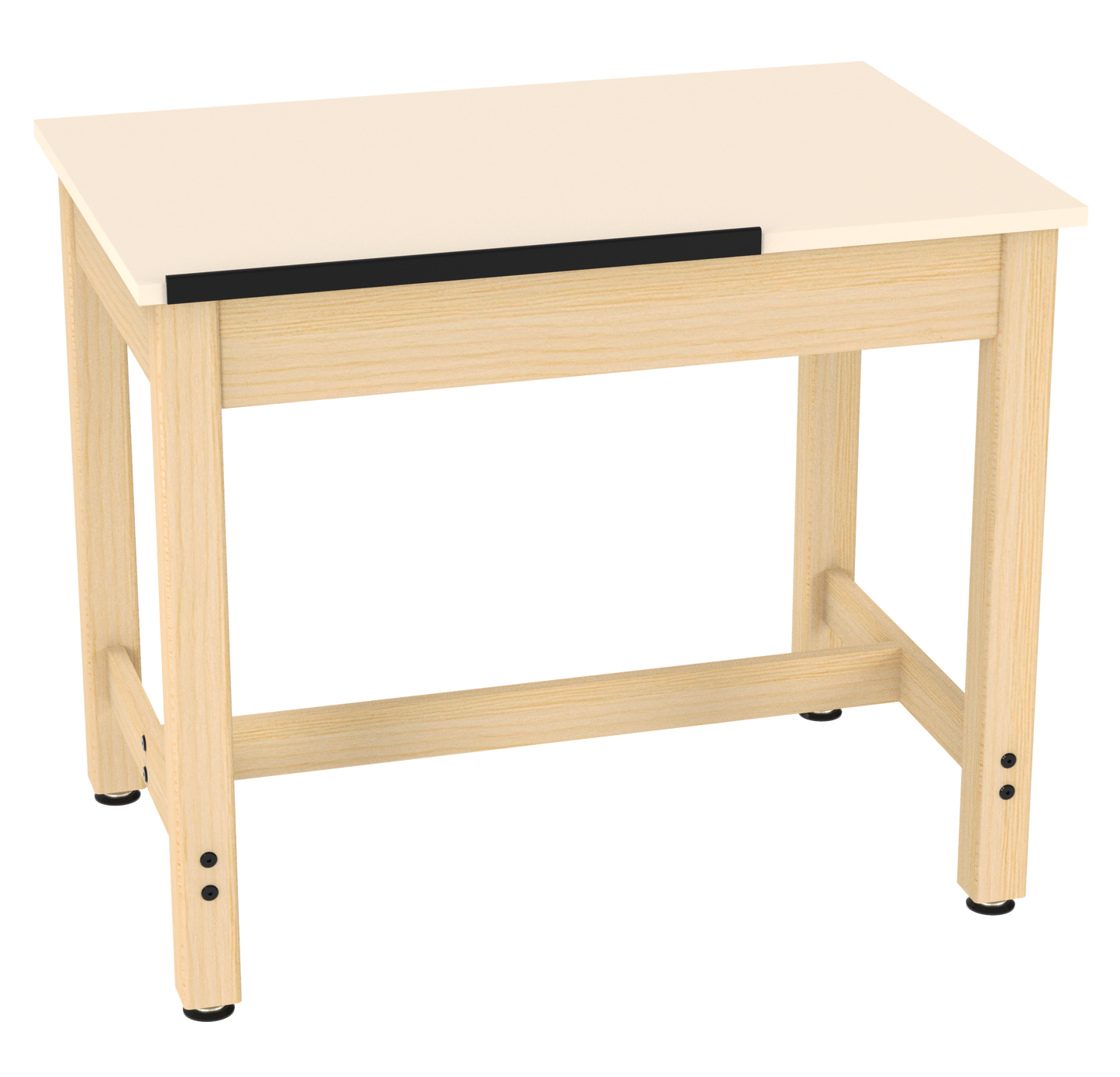 Draftsman Art, Drawing & Drafting Table with One Or Two-Piece Top