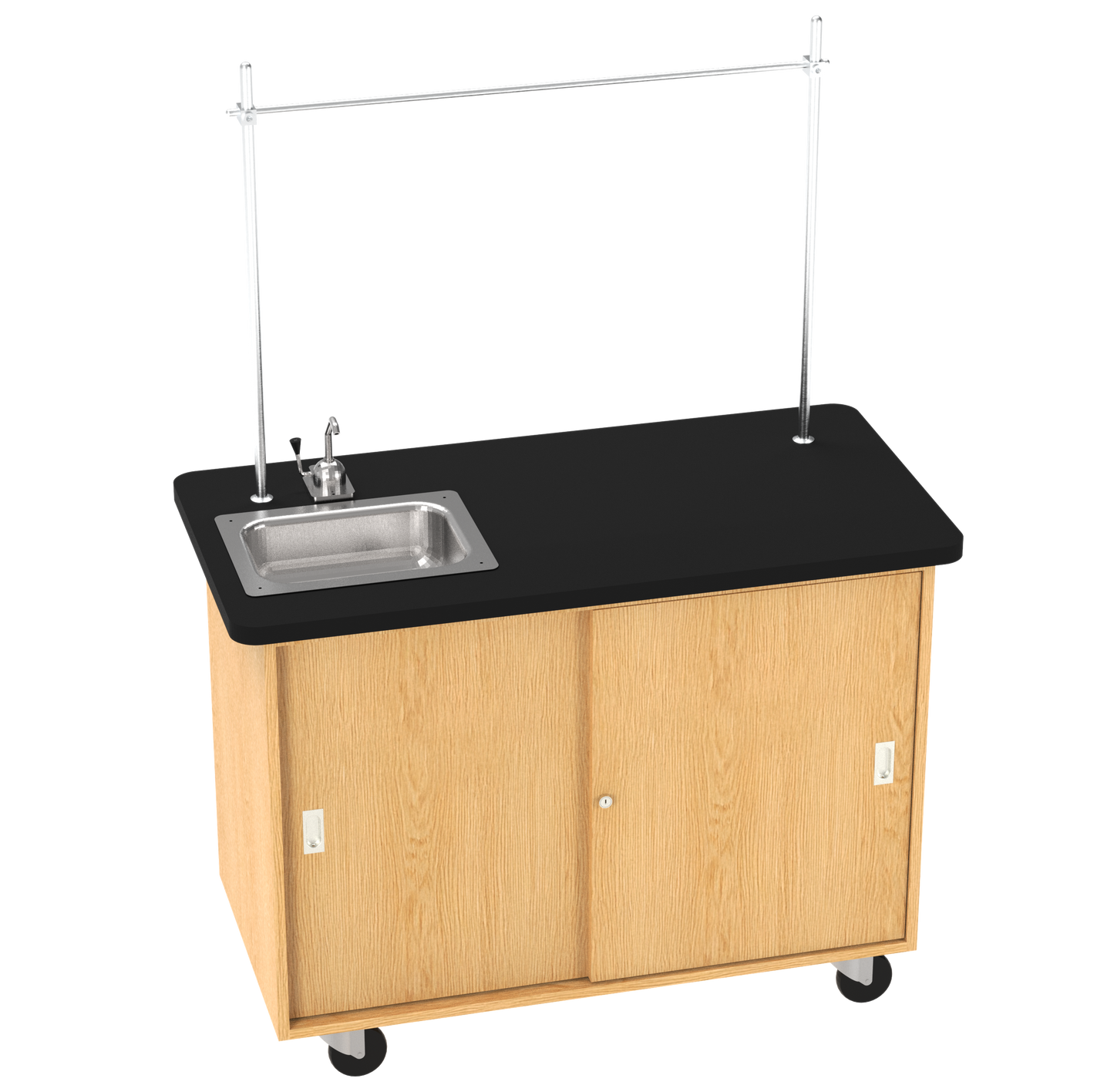 Kinetic Mobile Demo Center with Sink & 2 Sliding Doors