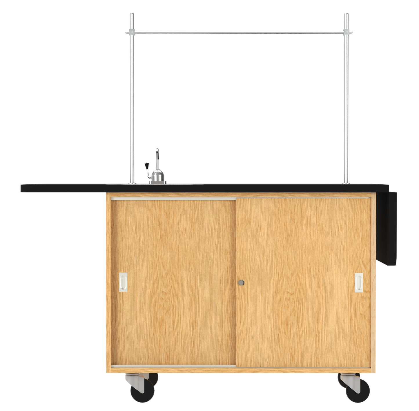 Kinetic Mobile Extending Demo Center with Sink & 2 Sliding Doors