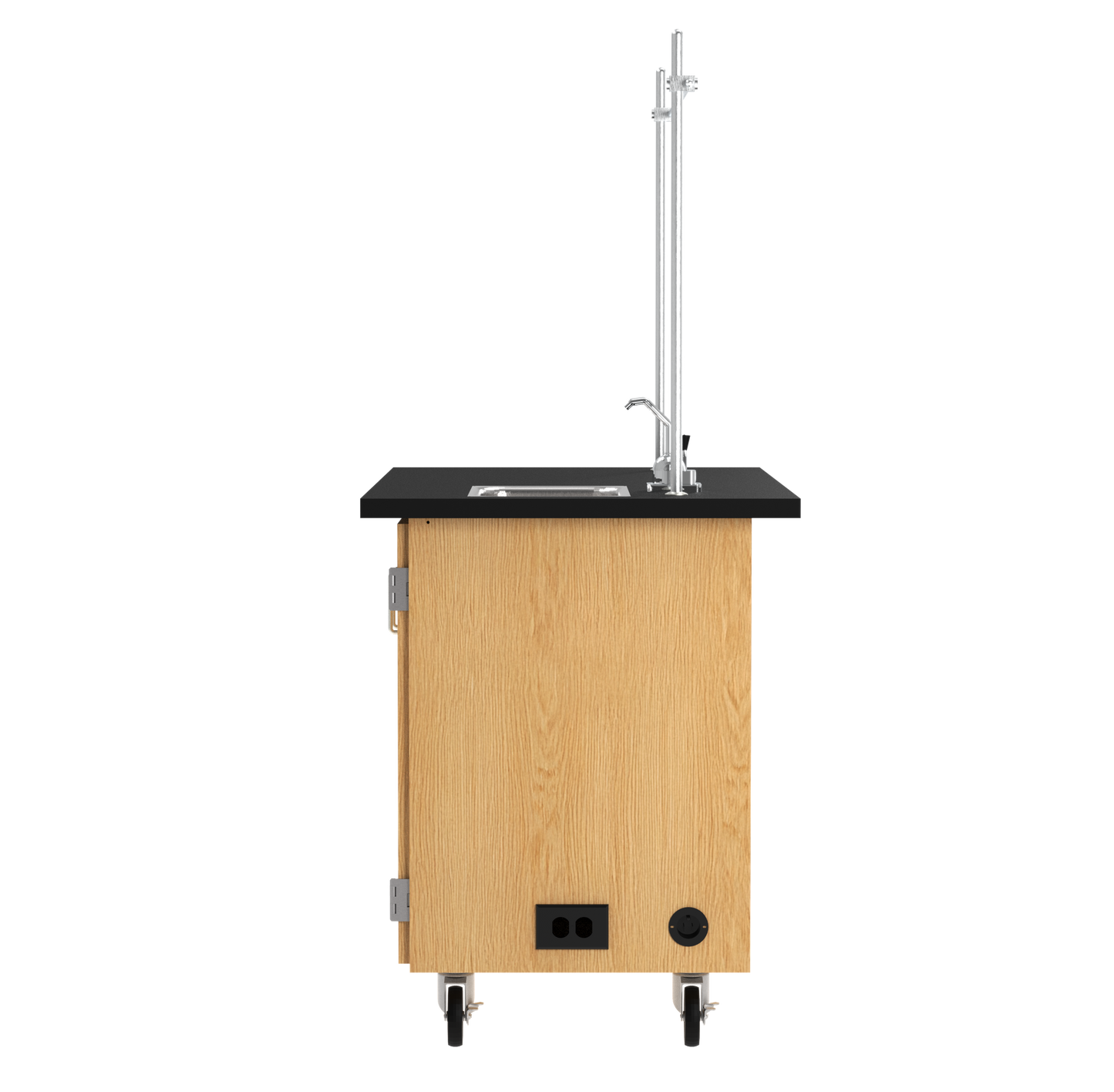 Kinetic Mobile Demo Center with 2 Doors & 3 Drawers